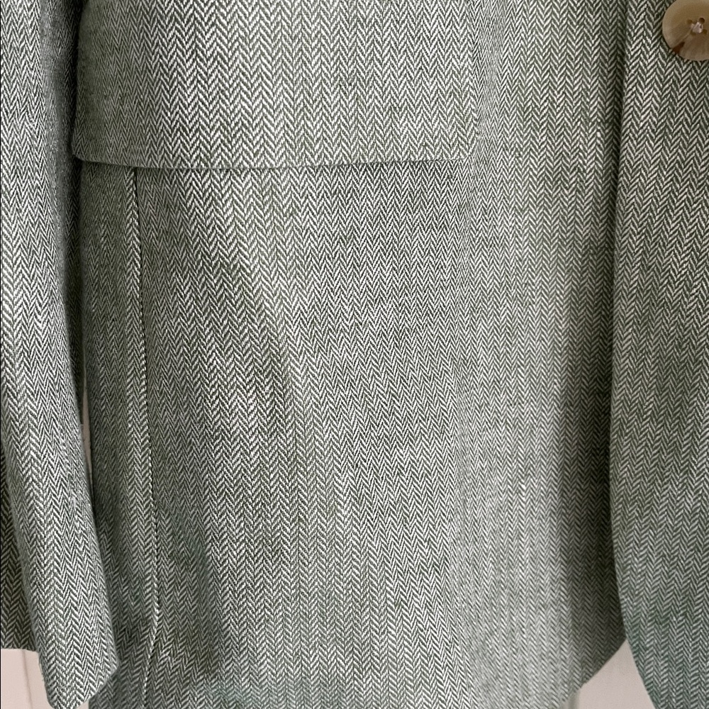 Banana Republic Linen Blazer 40R - Picture 2 of 4